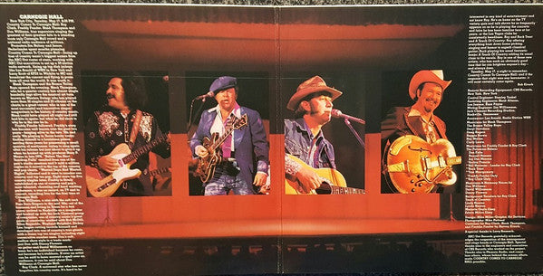 James M. Nederlander & Jim Halsey Present Roy Clark, Freddy Fender  - Country Comes To Carnegie Hall - LP