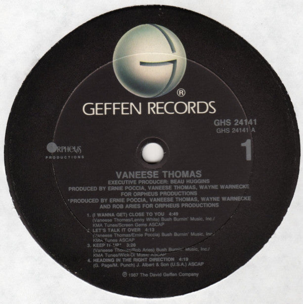 Vaneese Thomas - Vaneese - LP