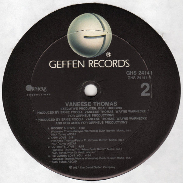 Vaneese Thomas - Vaneese - LP
