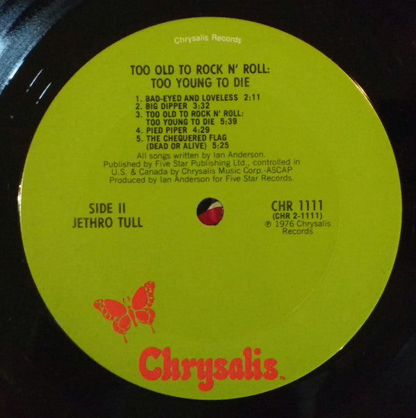 Jethro Tull - Too Old To Rock 'N' Roll: Too Young To Die!