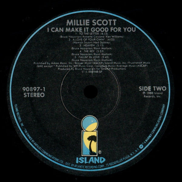 Millie Scott - I Can Make It Good For You - LP