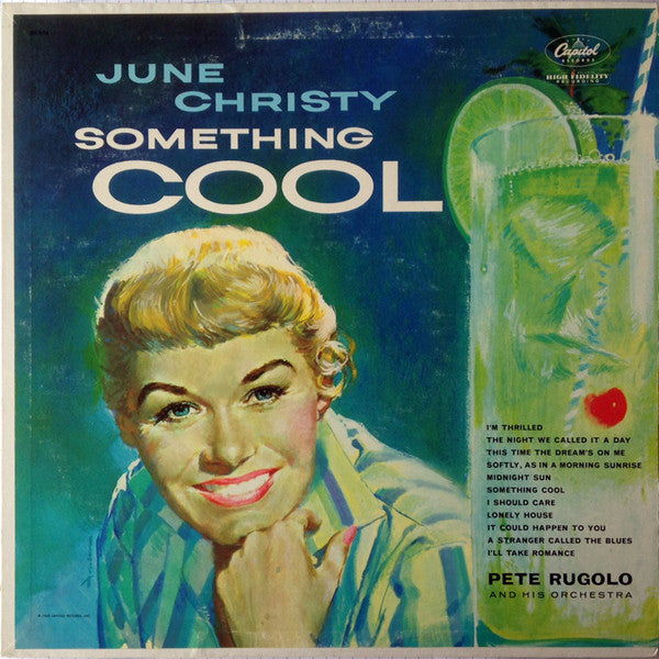 June Christy, Pete Rugolo And His Orchestra* - Something Cool - LP