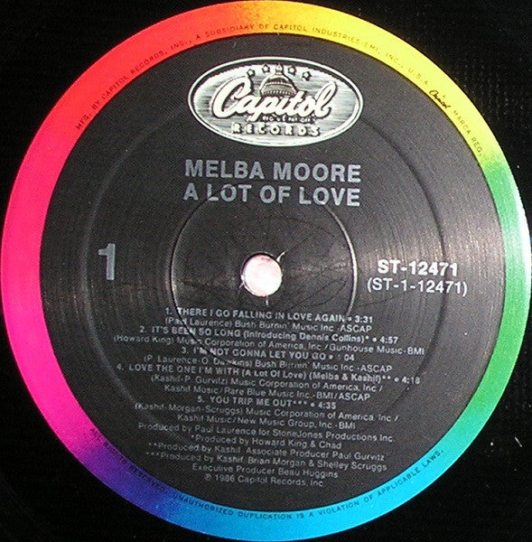 Melba Moore - A Lot Of Love - LP