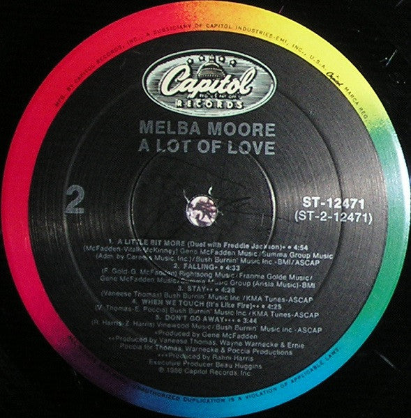 Melba Moore - A Lot Of Love - LP