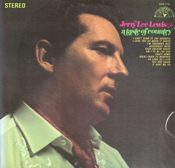 Jerry Lee Lewis - A Taste Of Country - LP