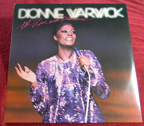 Dionne Warwick - Hot ! Live And Otherwise - LP