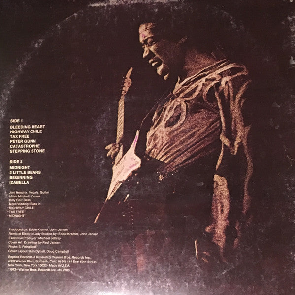 Jimi Hendrix - War Heroes - LP
