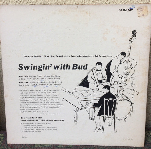 Bud Powell - Swingin' With Bud - LP