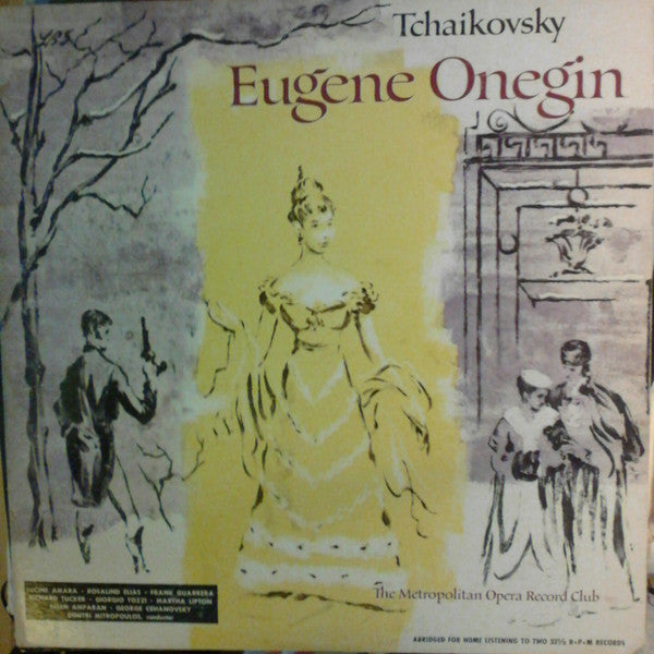 Pyotr Ilyich Tchaikovsky, The Metropolitan Opera Orchestra* And Chorus* - Eugene Onegin - LP