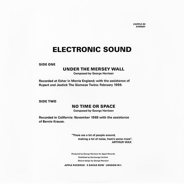 George Harrison - Electronic Sound - LP