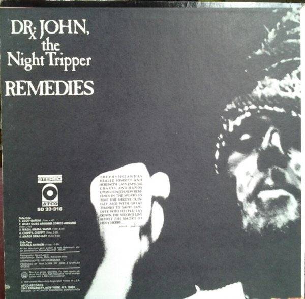 Dr. John, The Night Tripper* - Remedies - LP