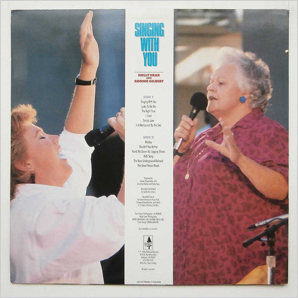 Holly Near And Ronnie Gilbert - Singing With You - LP