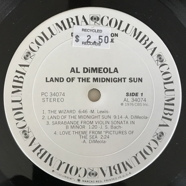 Al Di Meola - Land Of The Midnight Sun - LP