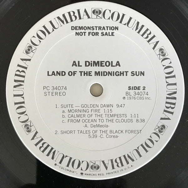 Al Di Meola - Land Of The Midnight Sun - LP