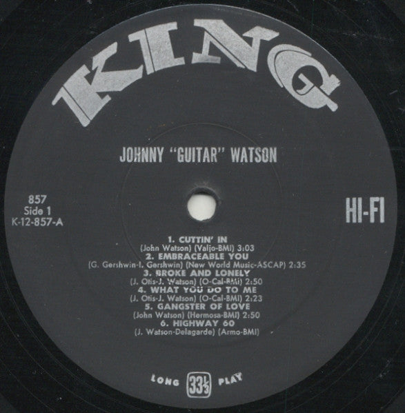 Johnny Guitar Watson - Johnny "Guitar" Watson - LP