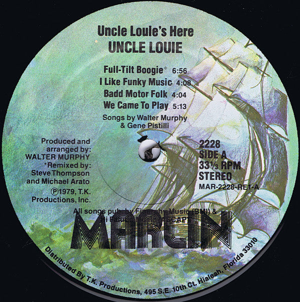 Uncle Louie - Uncle Louie's Here - LP