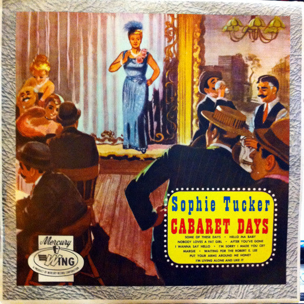 Sophie Tucker - Cabaret Days - LP