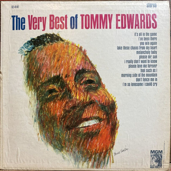 Tommy Edwards - The Very Best Of Tommy Edwards - LP