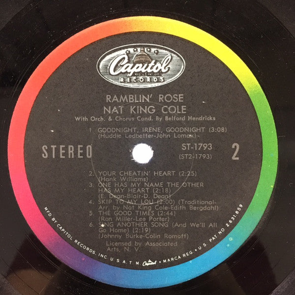 Nat King Cole - Ramblin' Rose - LP