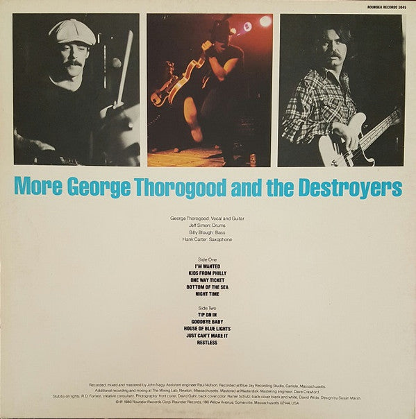 George Thorogood & The Destroyers - More George Thorogood And The Destroyers - LP