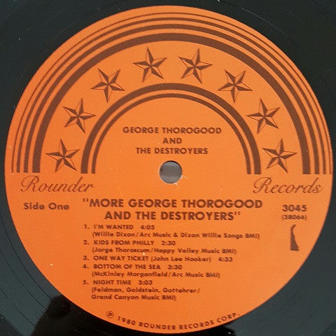 George Thorogood & The Destroyers - More George Thorogood And The Destroyers - LP