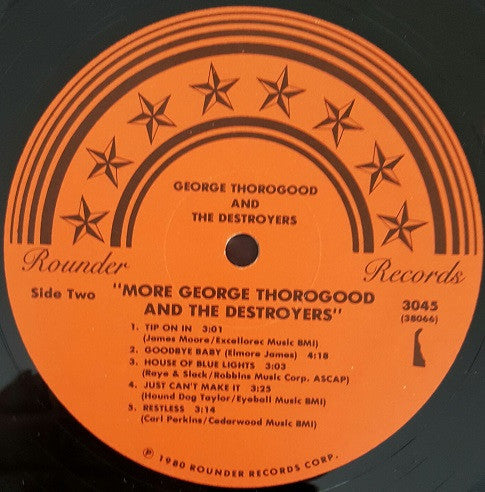 George Thorogood & The Destroyers - More George Thorogood And The Destroyers - LP