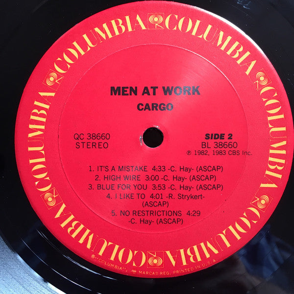Men At Work - Cargo - LP