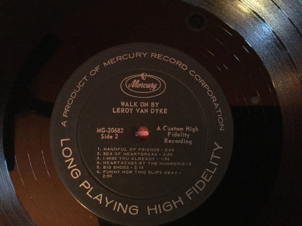 Leroy Van Dyke - Walk On By - LP