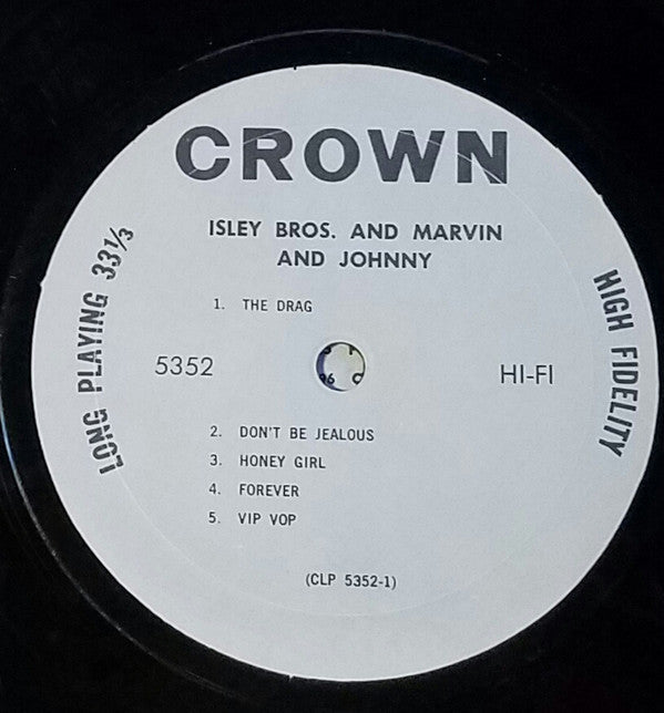 The Isley Bros.* And Marvin & Johnny - The Isley Brothers And Marvin & Johnny - LP