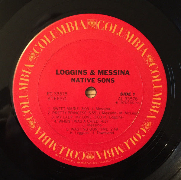 Loggins & Messina* - Native Sons - LP