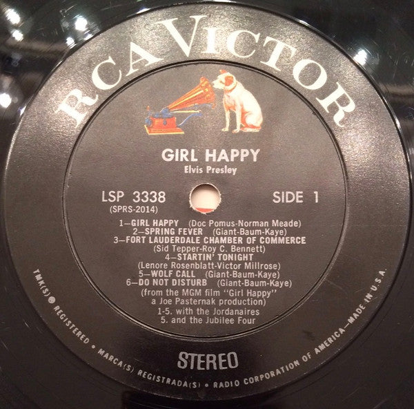 Elvis* - Girl Happy - LP
