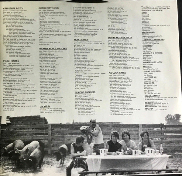 John Cougar Mellencamp - Uh-Huh - LP