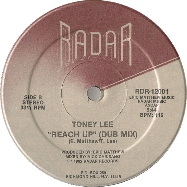 Toney Lee - Reach Up - LP