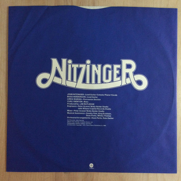 Nitzinger* - One Foot In History - LP