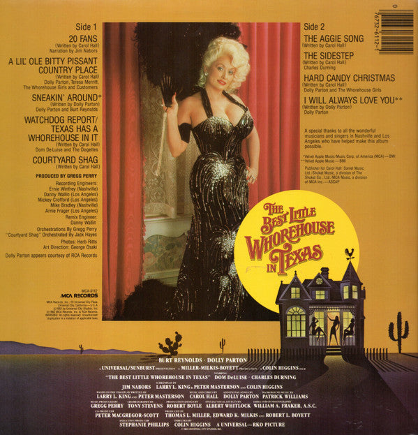 Various - The Best Little Whorehouse In Texas (Music From The Original Motion Picture Soundtrack) - LP