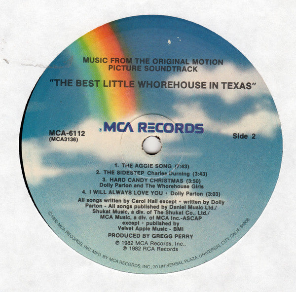 Various - The Best Little Whorehouse In Texas (Music From The Original Motion Picture Soundtrack) - LP