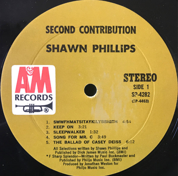 Shawn Phillips (2) - Second Contribution - LP