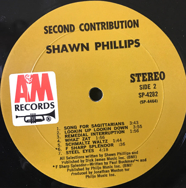 Shawn Phillips (2) - Second Contribution - LP
