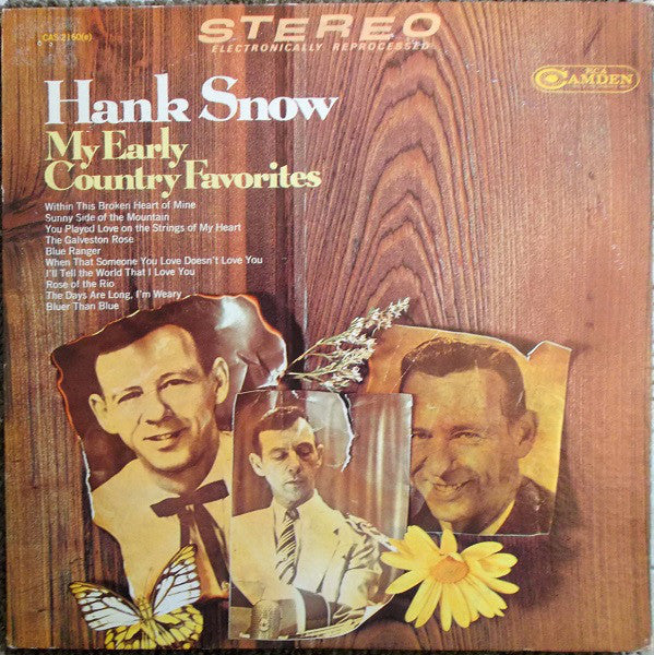 Hank Snow - My Early Country Favorites - LP