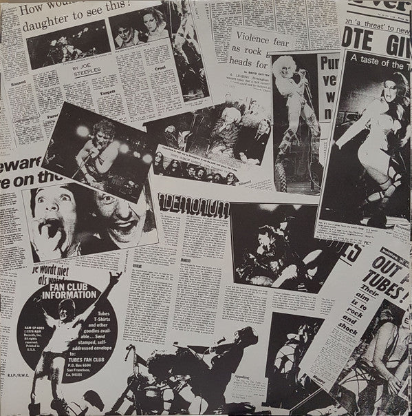 The Tubes - What Do You Want From Live - LP