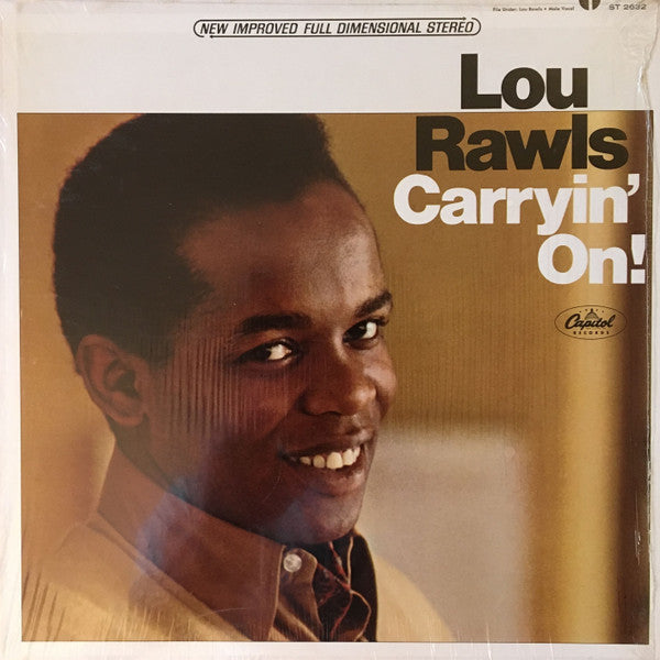 Lou Rawls - Carryin' On! - LP