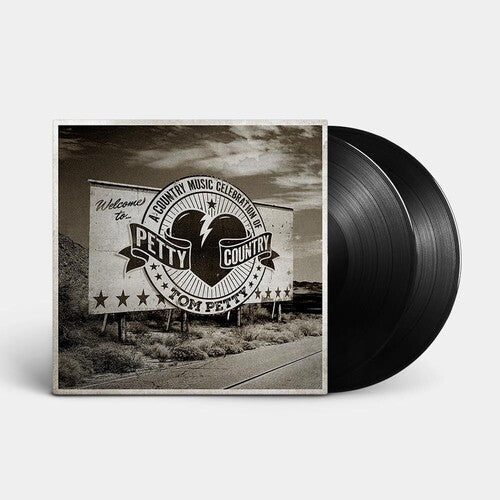 Petty Country VARIOUS ARTISTS New Sealed Black Vinyl Record 2 LP