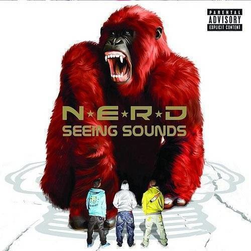 N.E.R.D. Seeing Sounds NERD New Sealed Black Vinyl Record 2 LP