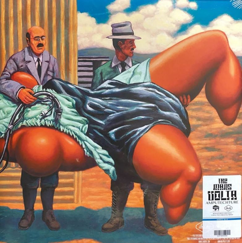 The Mars Volta AMPUTECHTURE Limited Edition NEW WHITE/BLUE COLORED VINYL 2 LP