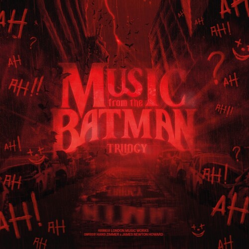 Music From Batman Trilogy MOVIE SOUNDTRACK New Red Colored Vinyl Record LP
