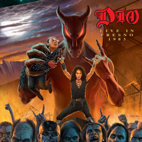 Dio LIVE IN FRESNO 1983 Limited Edition RSD 2023 New Red Colored Vinyl 2 LP