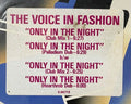 The Voice In Fashion - Only In The Night