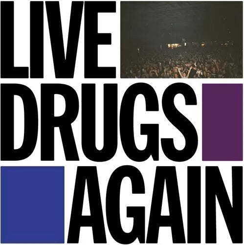The War On Drugs LIVE DRUGS AGAIN New Sealed Black Vinyl Record 2 LP