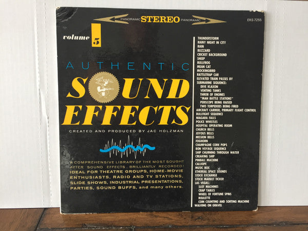 Jac Holzman - Authentic Sound Effects Volume 5