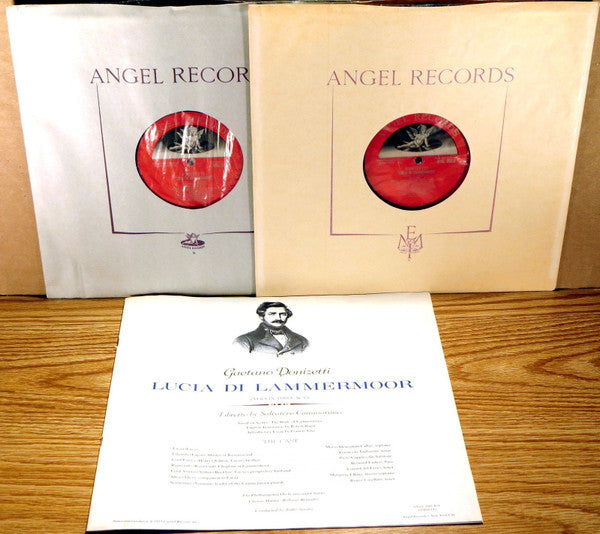 Callas*, The Philharmonia Orchestra* And Chorus*, Tullio Serafin - Lucia Di Lammermoor (Opera In Three Acts) - LP